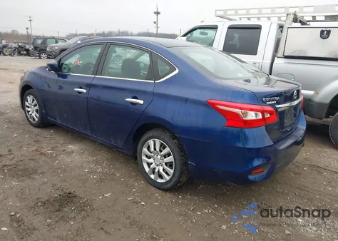 2017 Nissan Sentra S/Sv/Sr/Sl from USA, damaged, VIN 3N1AB7APXHY214839